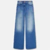 Jeans med brede ben