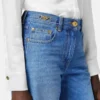 Jeans med brede ben