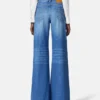 Jeans med brede ben