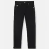 Jeans med broderet logo