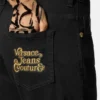 Jeans med broderet logo