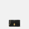 Kleio broderet mini-taske i satin