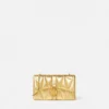 Kleio quiltet mini-taske i metallic