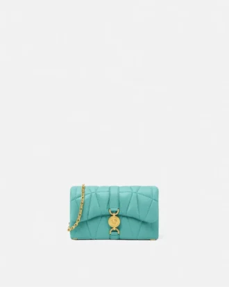 Kleio quiltet nappa mini-taske
