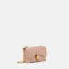 Kleio quiltet nappa mini-taske