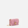 Kleio quiltet nappa mini-taske