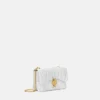 Kleio quiltet nappa mini-taske