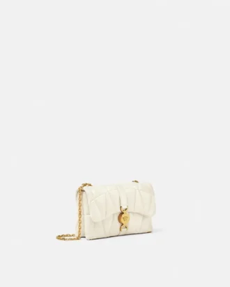 Kleio quiltet nappa mini-taske