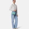 Kleio quiltet nappa mini-taske