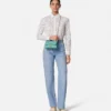 Kleio quiltet nappa mini-taske