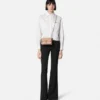 Kleio quiltet nappa mini-taske