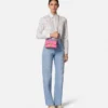 Kleio quiltet nappa mini-taske