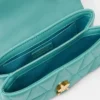 Kleio quiltet nappa mini-taske