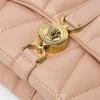Kleio quiltet nappa mini-taske