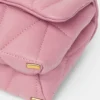 Kleio quiltet nappa mini-taske