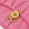 Kleio quiltet nappa mini-taske
