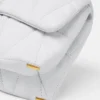 Kleio quiltet nappa mini-taske