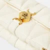 Kleio quiltet nappa mini-taske