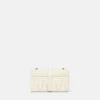 Kleio quiltet nappa mini-taske