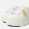La Greca broderede sneakers med plateau