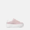 La Greca ruskindssneakers med platform