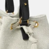 La Medusa Canvas Bucket Bag