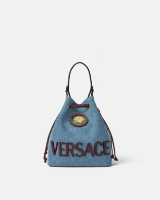 La Medusa denim-bucketbag