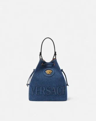 La Medusa denim-bucketbag