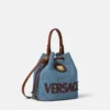 La Medusa denim-bucketbag