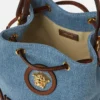 La Medusa denim-bucketbag