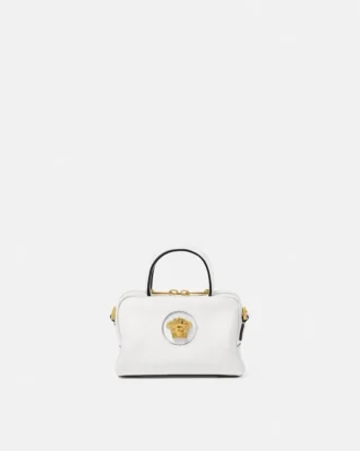La Medusa læder mini Boston taske