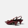 La Medusa læderslingbacks 55 mm