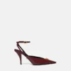La Medusa læderslingbacks 85 mm