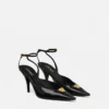 La Medusa læderslingbacks 85 mm