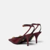 La Medusa læderslingbacks 85 mm