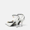 La Medusa læderslingbacks 85 mm
