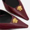 La Medusa læderslingbacks 85 mm