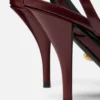 La Medusa læderslingbacks 85 mm