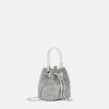 La Medusa mini-bucketbag med satin og dekorationer