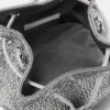 La Medusa mini-bucketbag med satin og dekorationer
