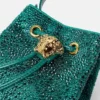 La Medusa mini-bucketbag med satin og dekorationer