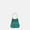 La Medusa mini-bucketbag med satin og dekorationer
