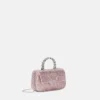 La Medusa mini-taske i satin med dekorationer