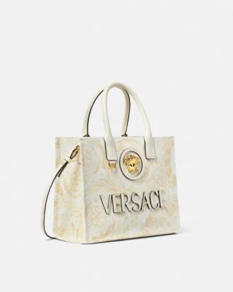 La Medusa-printet lille canvas-tote