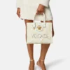 La Medusa-printet lille canvas-tote