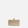 La Medusa-pyntet satin-clutch