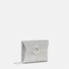 La Medusa-pyntet satin-clutch