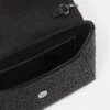 La Medusa-pyntet satin-clutch