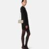 La Medusa-pyntet satin-clutch