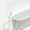 La Medusa-pyntet satin-clutch